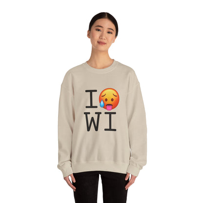 "I'm Hot in Wisconsin" Sweatshirt