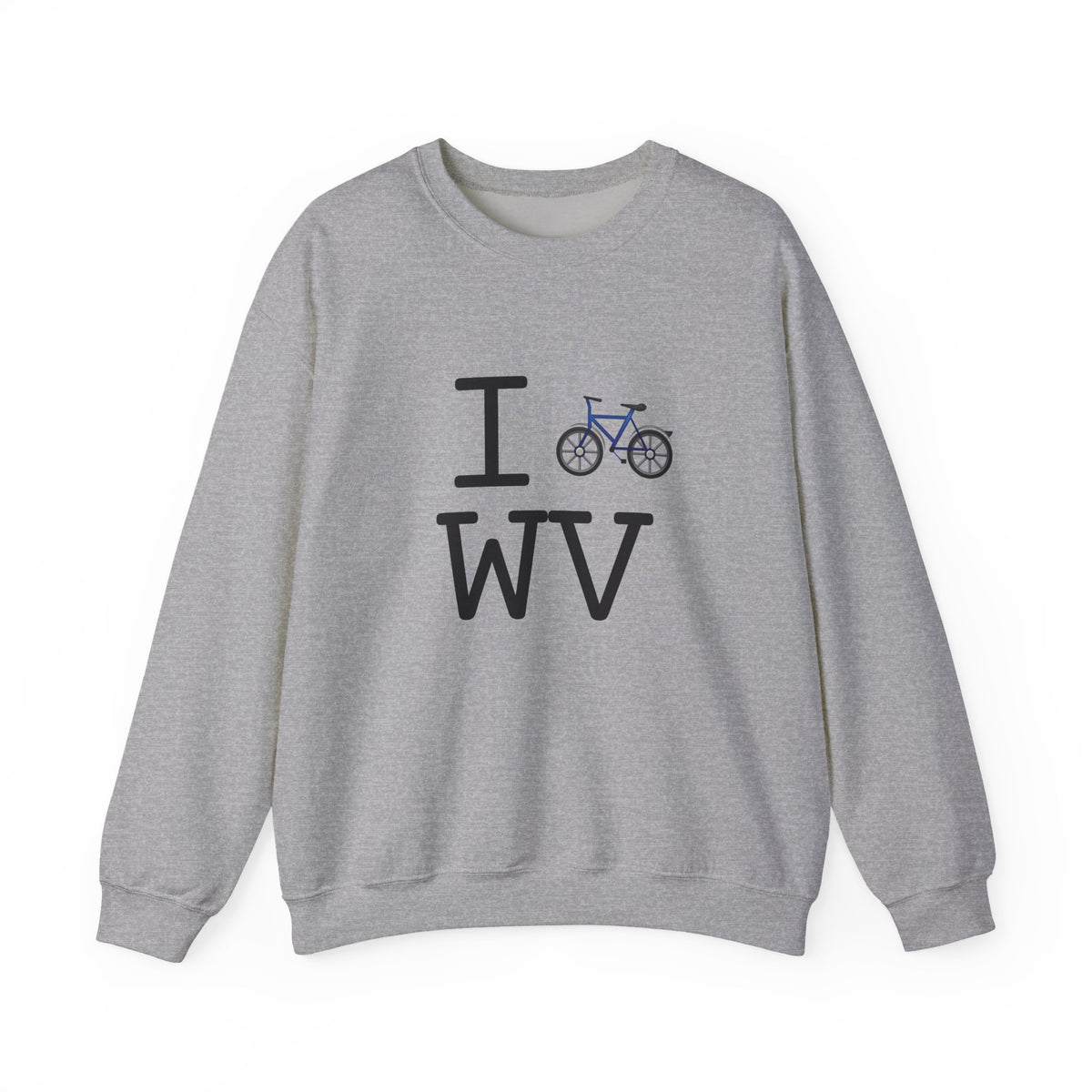 "I Bicycle West Virginia" Sweatshirt