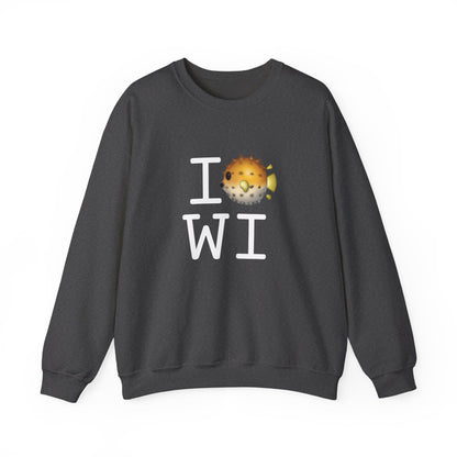 "I Blowfish in Wisconsin" Sweatshirt