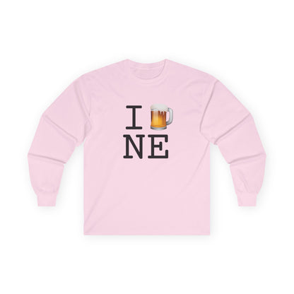 "I Beer Nebraska" Long Sleeve Shirt