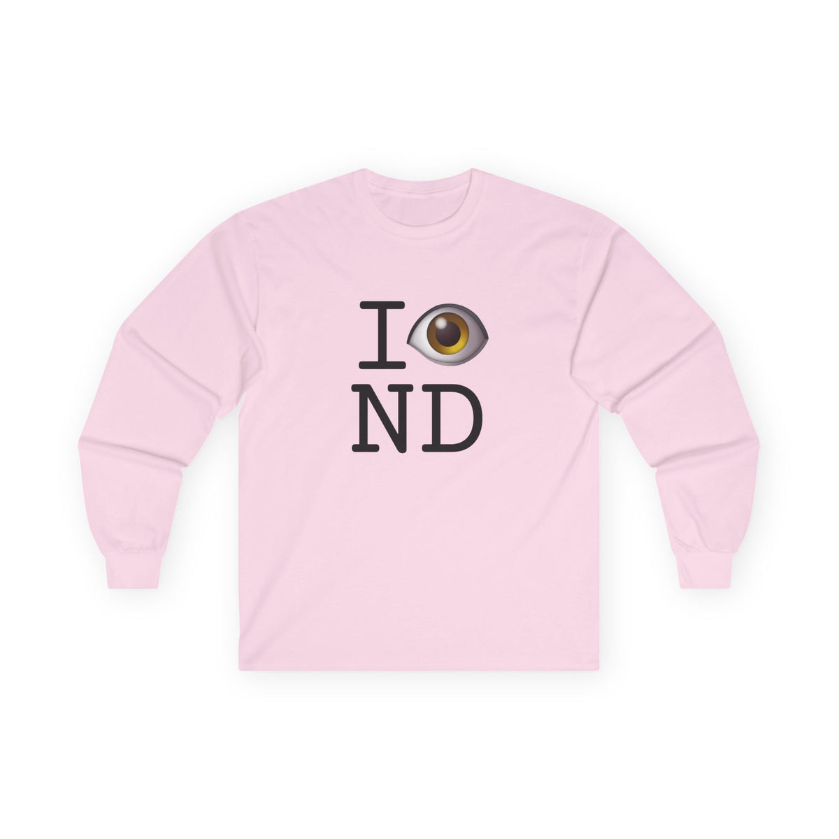"I See (Eye) North Dakota" Long Sleeve Shirt