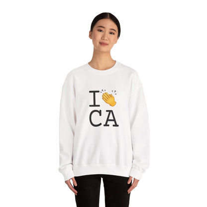 "I Applaud California" Sweatshirt