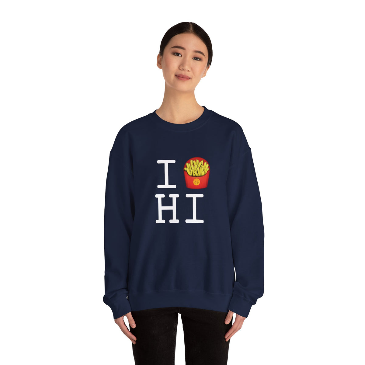 "I French Fries Hawaii" Sweatshirt