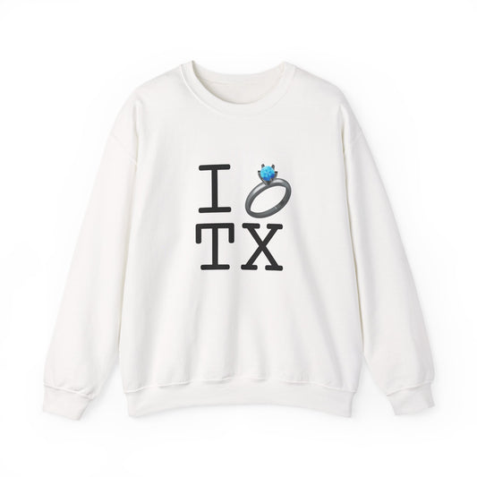 "I'm Married to (Diamond Ring) Texas" Sweatshirt