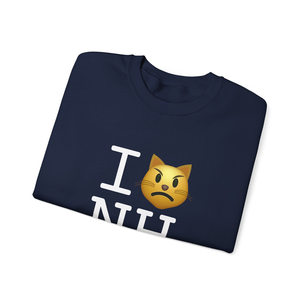 "I'm a Pouting Cat about New Hampshire" Sweatshirt