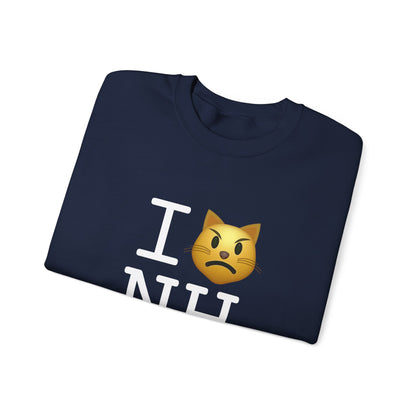 "I'm a Pouting Cat about New Hampshire" Sweatshirt