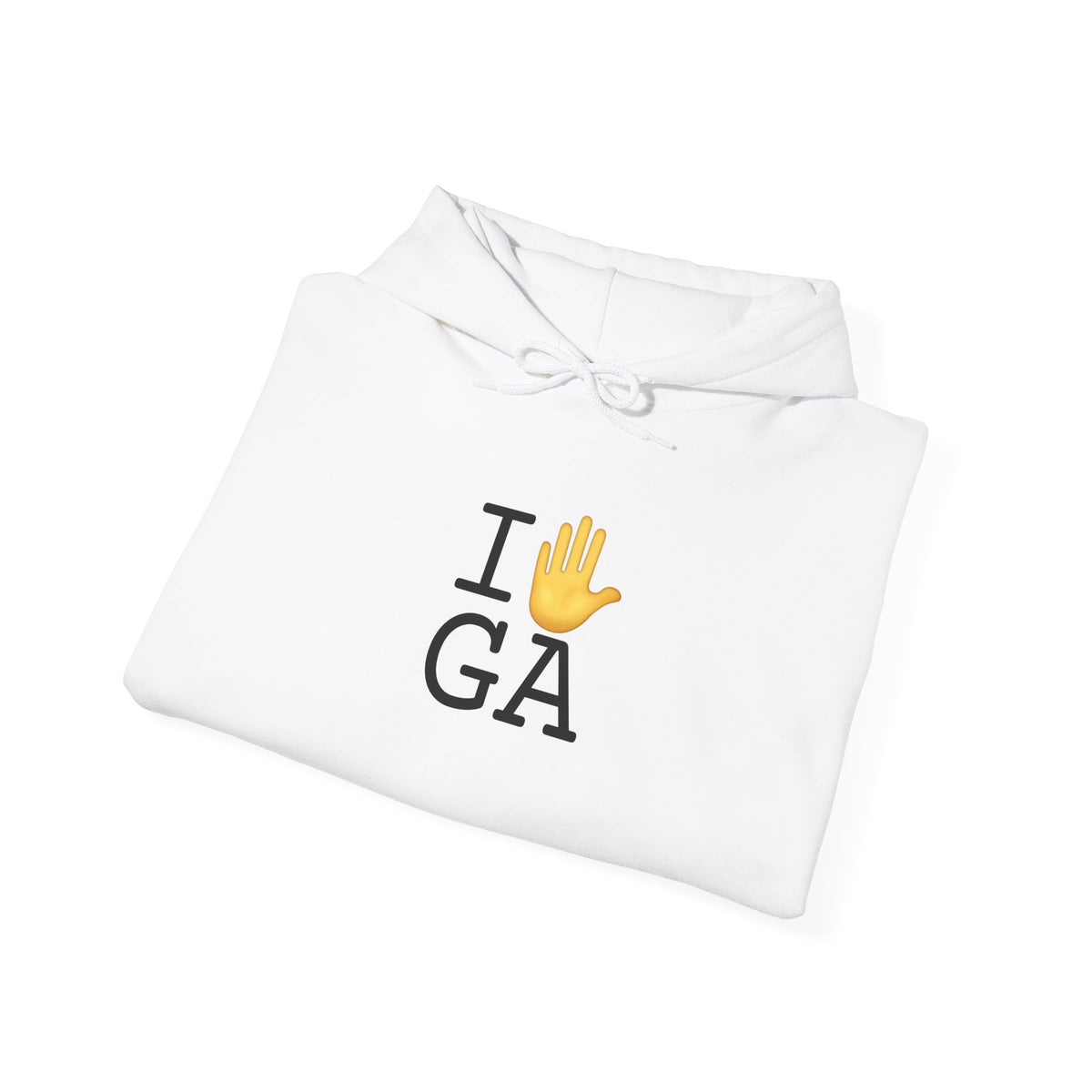"I Stop (Raised Hand) Georgia" Hoodie