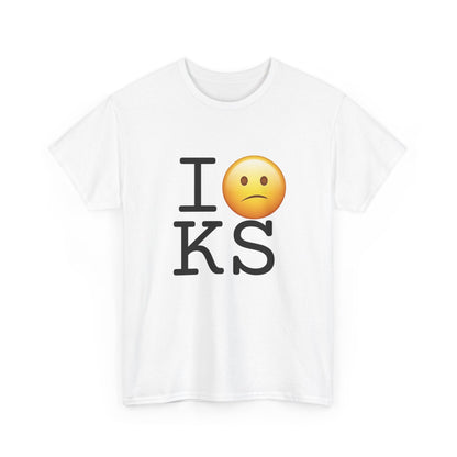 "I'm Confused by Kansas" Tee