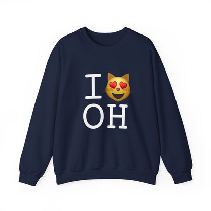 "I'm a Cat that Loves Ohio" Sweatshirt