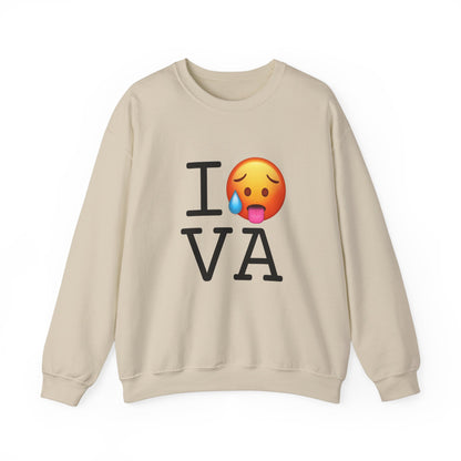 "I'm Hot in Virginia" Sweatshirt