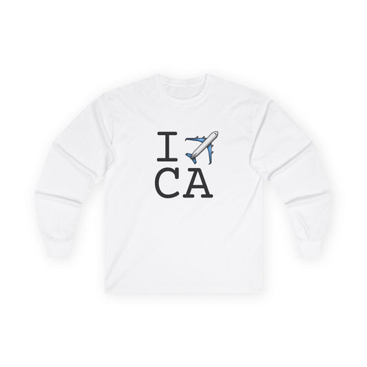 "I Fly Over California" Long Sleeve Shirt