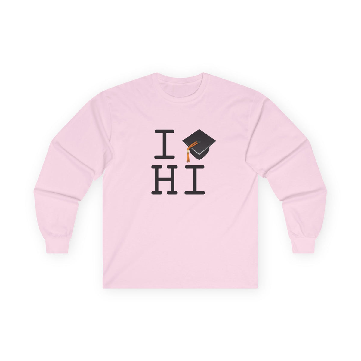 "I Graduate Hawaii" Long Sleeve Shirt
