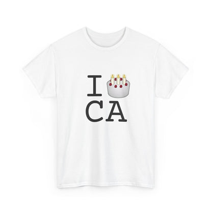 "I Birthday Cake California" Tee