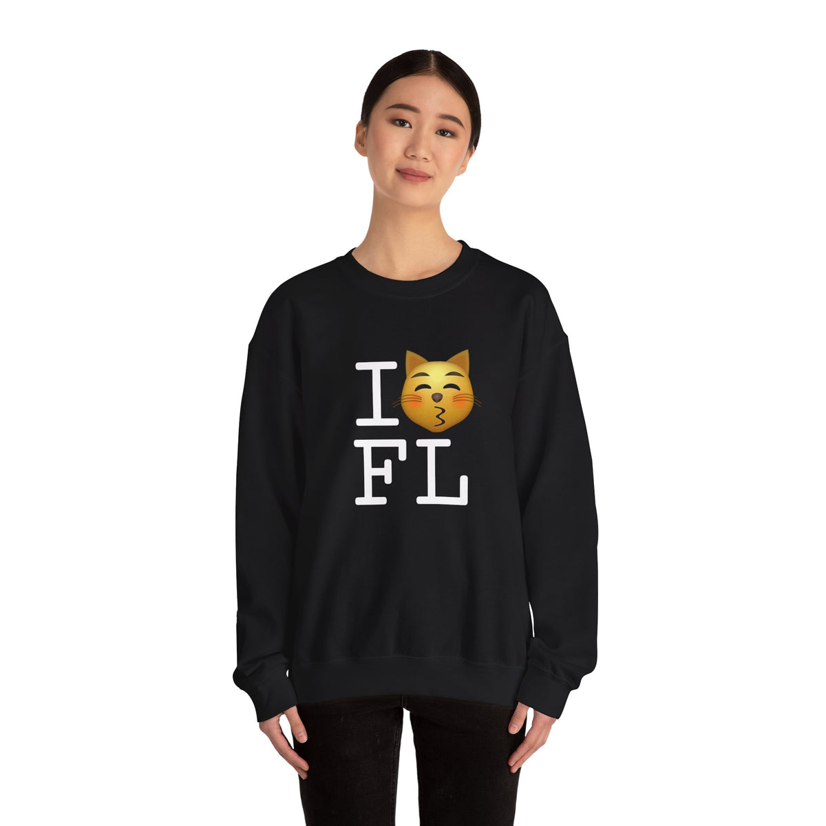 "I'm a Kissing Cat toward Florida" Sweatshirt