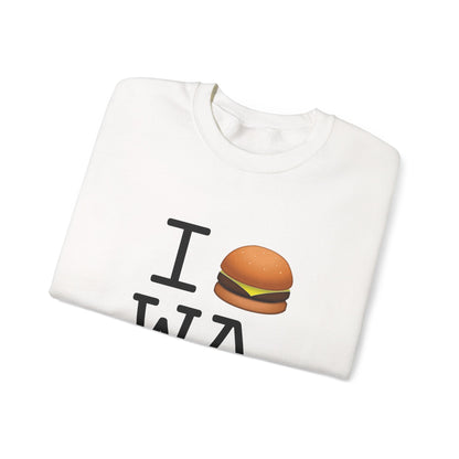 "I Cheeseburger Washington" Sweatshirt