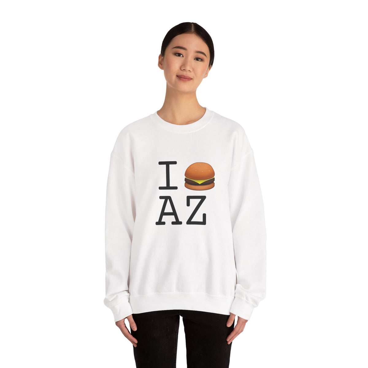 "I Cheeseburger Arizona" Sweatshirt