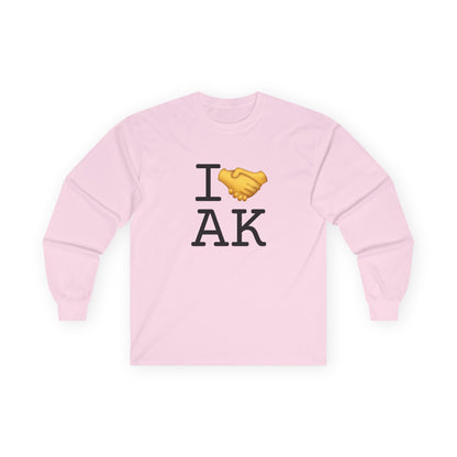 "I Have an Arrangement with Alaska" Long Sleeve Shirt