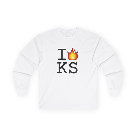"I've got Fire for Kansas" Long Sleeve Shirt