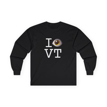 "I See (Eye) Vermont" Long Sleeve Shirt