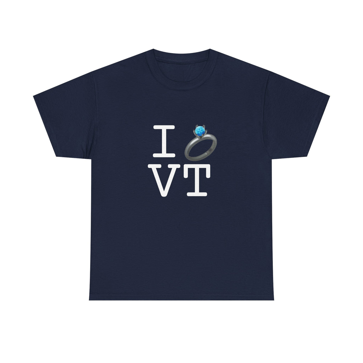 "I'm Married to (Diamond Ring) Vermont" Tee
