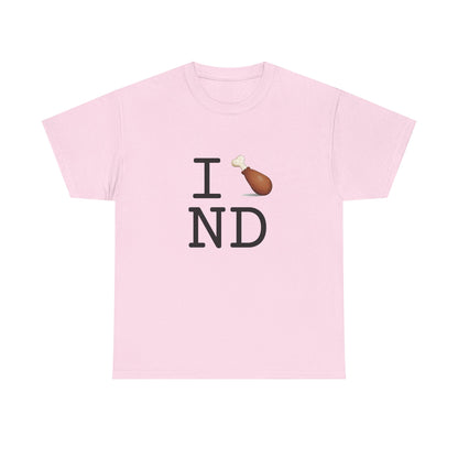 "I Chicken Drumstick North Dakota" Tee