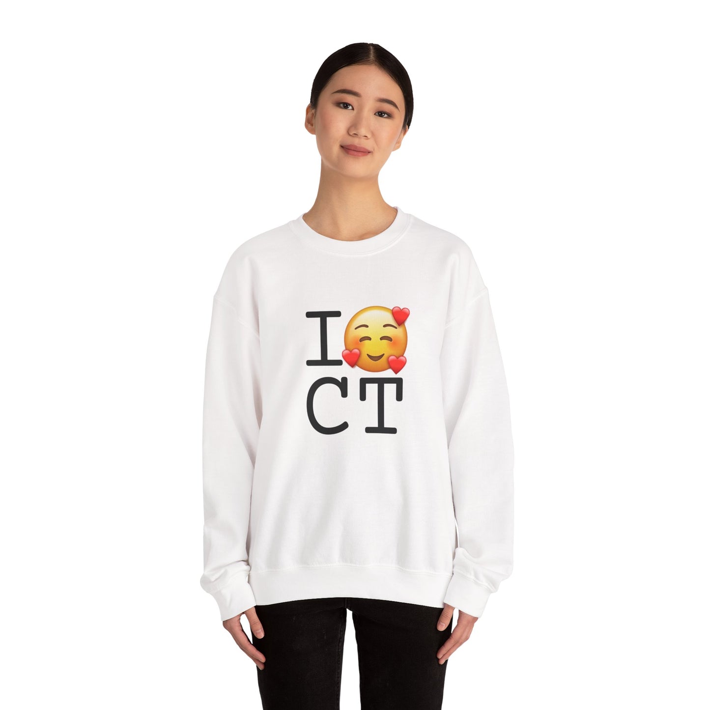 "I Adore Connecticut" Sweatshirt