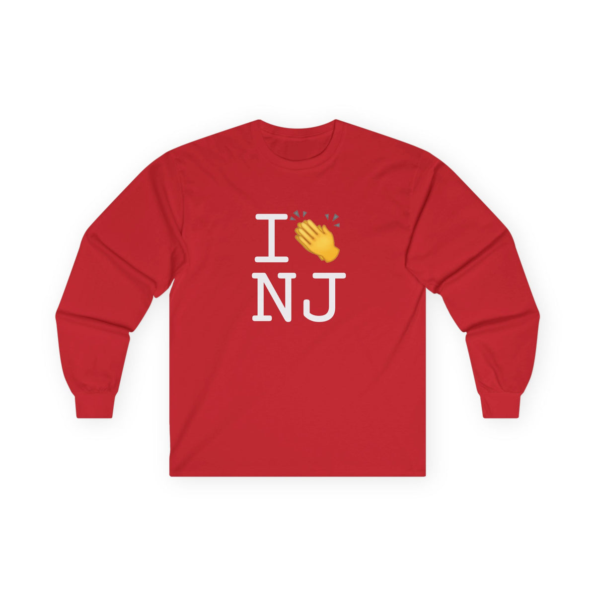 "I Applaud New Jersey" Long Sleeve Shirt