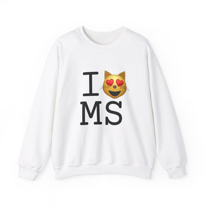 "I'm a Cat that Loves Mississippi" Sweatshirt