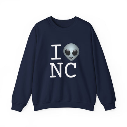 "I Feel Alien in North Carolina" Sweatshirt