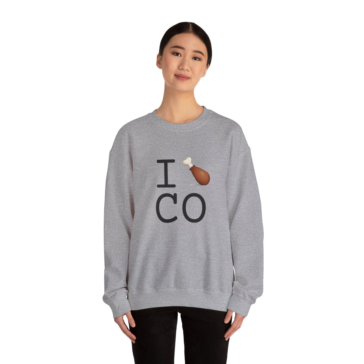 "I Chicken Drumstick Colorado" Sweatshirt