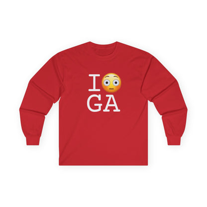"I'm Embarrassed by Georgia" Long Sleeve Shirt