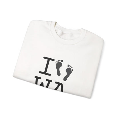 "I leave Footsteps in Washington" Sweatshirt
