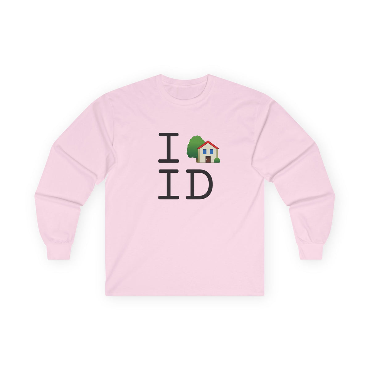 "I'm Home in Idaho" Long Sleeve Shirt