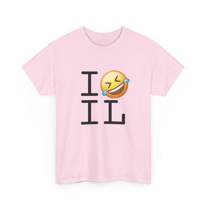 "I Laugh Hard (LMFAO) at Illinois" Tee