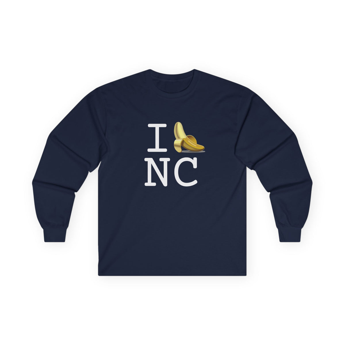 "I'm Bananas about North Carolina" Long Sleeve Shirt