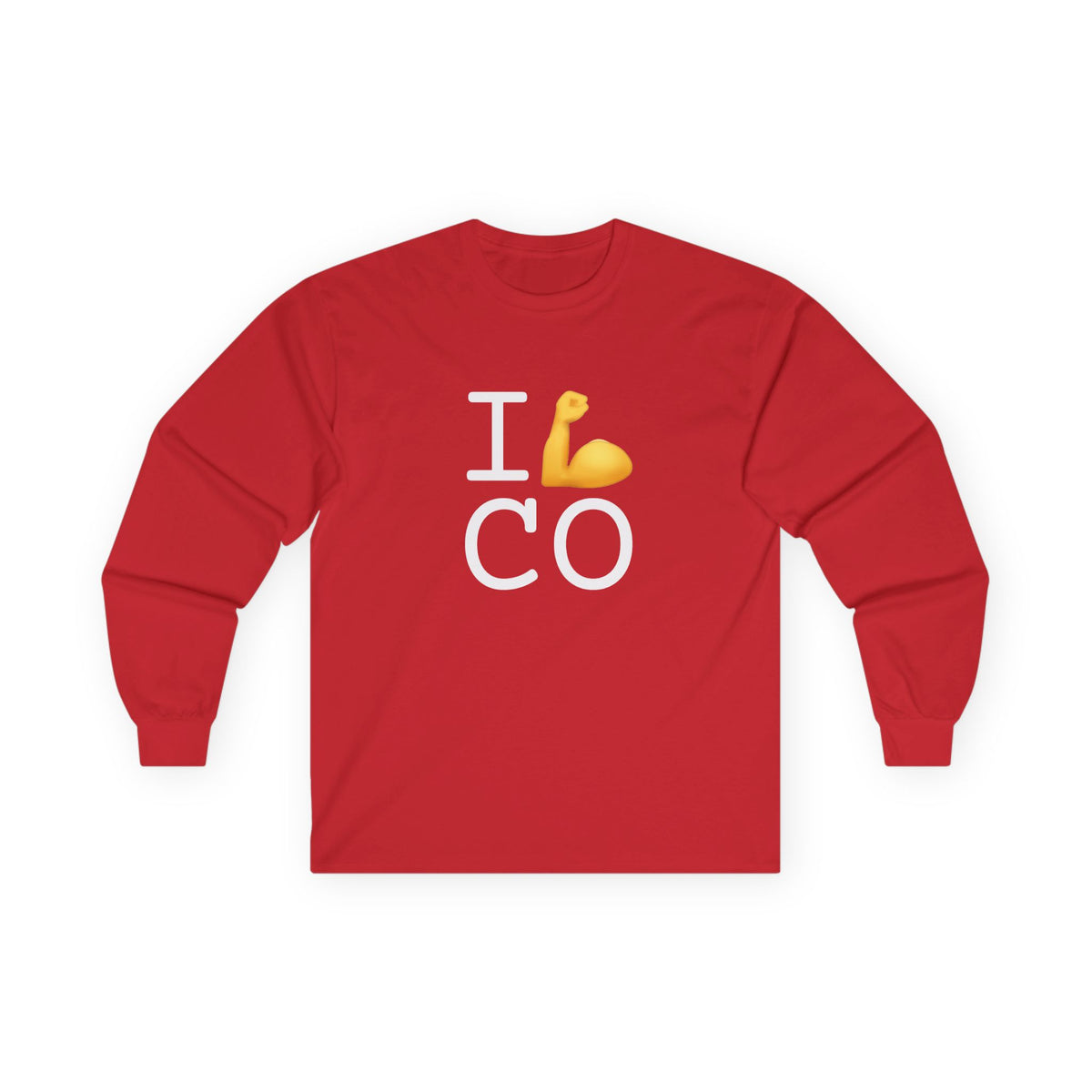 "I Flex in/on Colorado" Long Sleeve Shirt