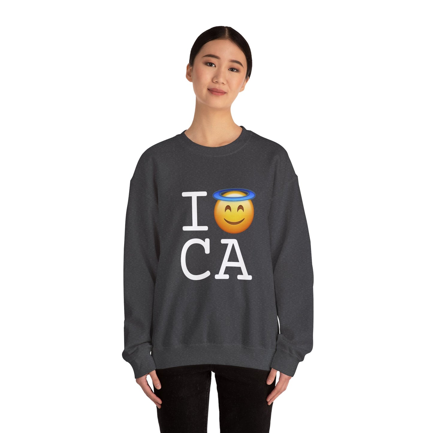 "I'm an Angel in California" Sweatshirt