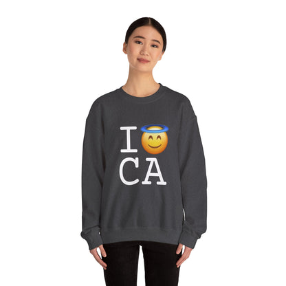 "I'm an Angel in California" Sweatshirt