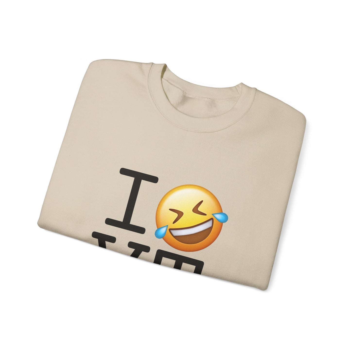 "I Laugh Hard (LMFAO) at Vermont" Sweatshirt