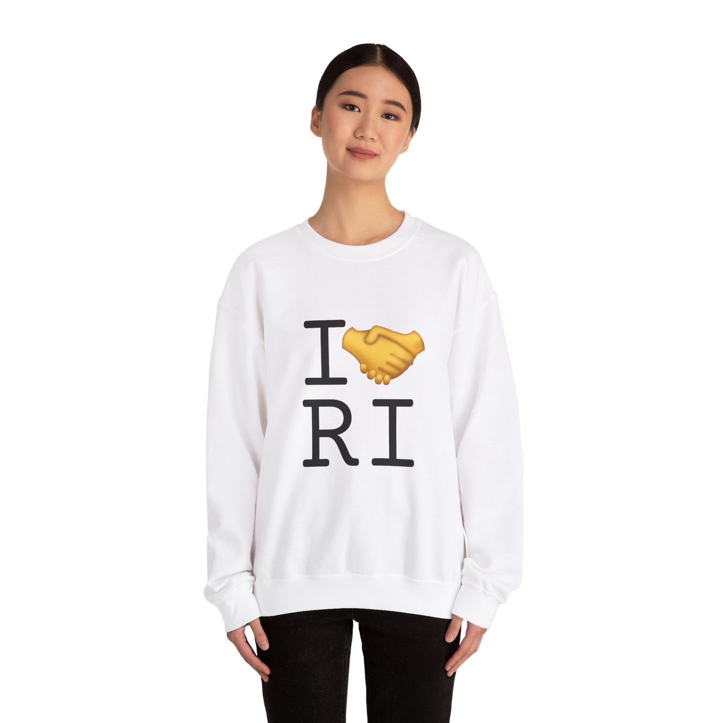 "I Have an Arrangement with Rhode Island" Sweatshirt