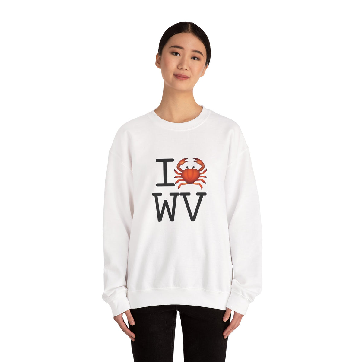 "I Crab West Virginia" Sweatshirt