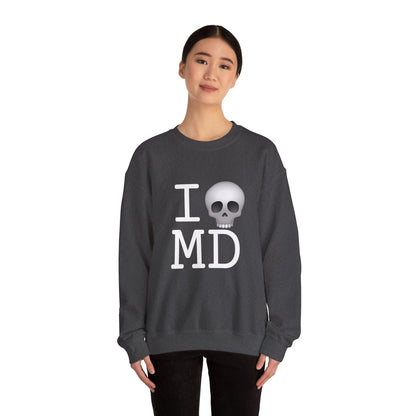 "I'm Dead in Maryland" Sweatshirt