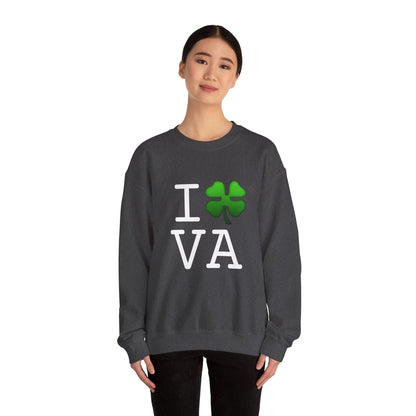 "I'm Lucky (Clover) in Virginia" Sweatshirt