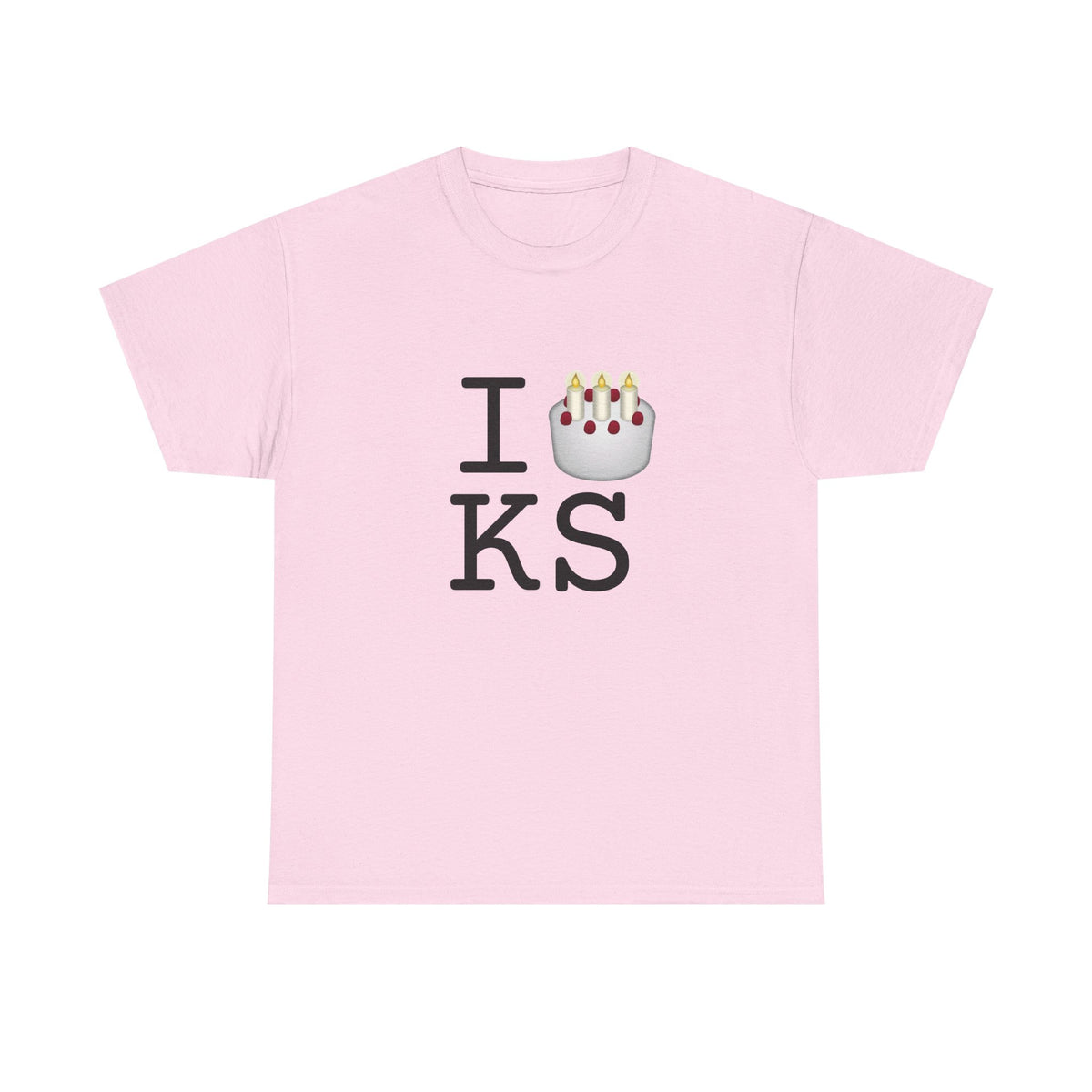 "I Birthday Cake Kansas" Tee
