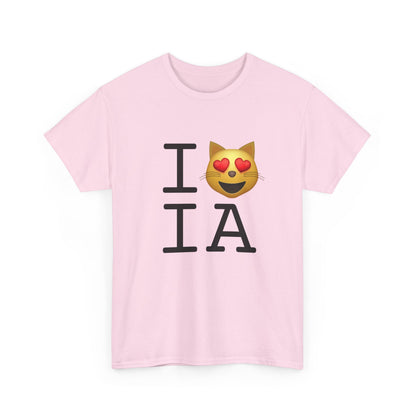 "I'm a Cat that Loves Iowa" Tee