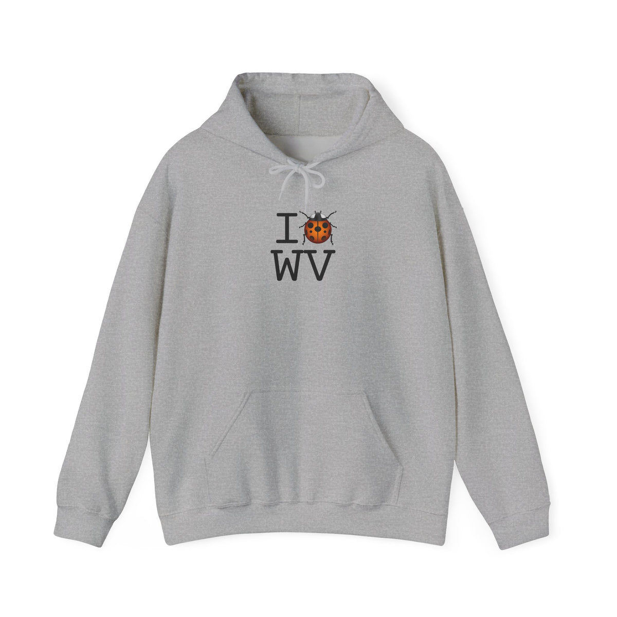 "I Ladybug West Virginia" Hoodie