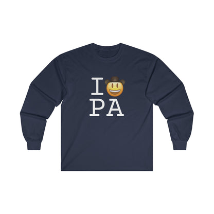 "I'm a Cowboy or Cowgirl in Pennsylvania" Long Sleeve Shirt