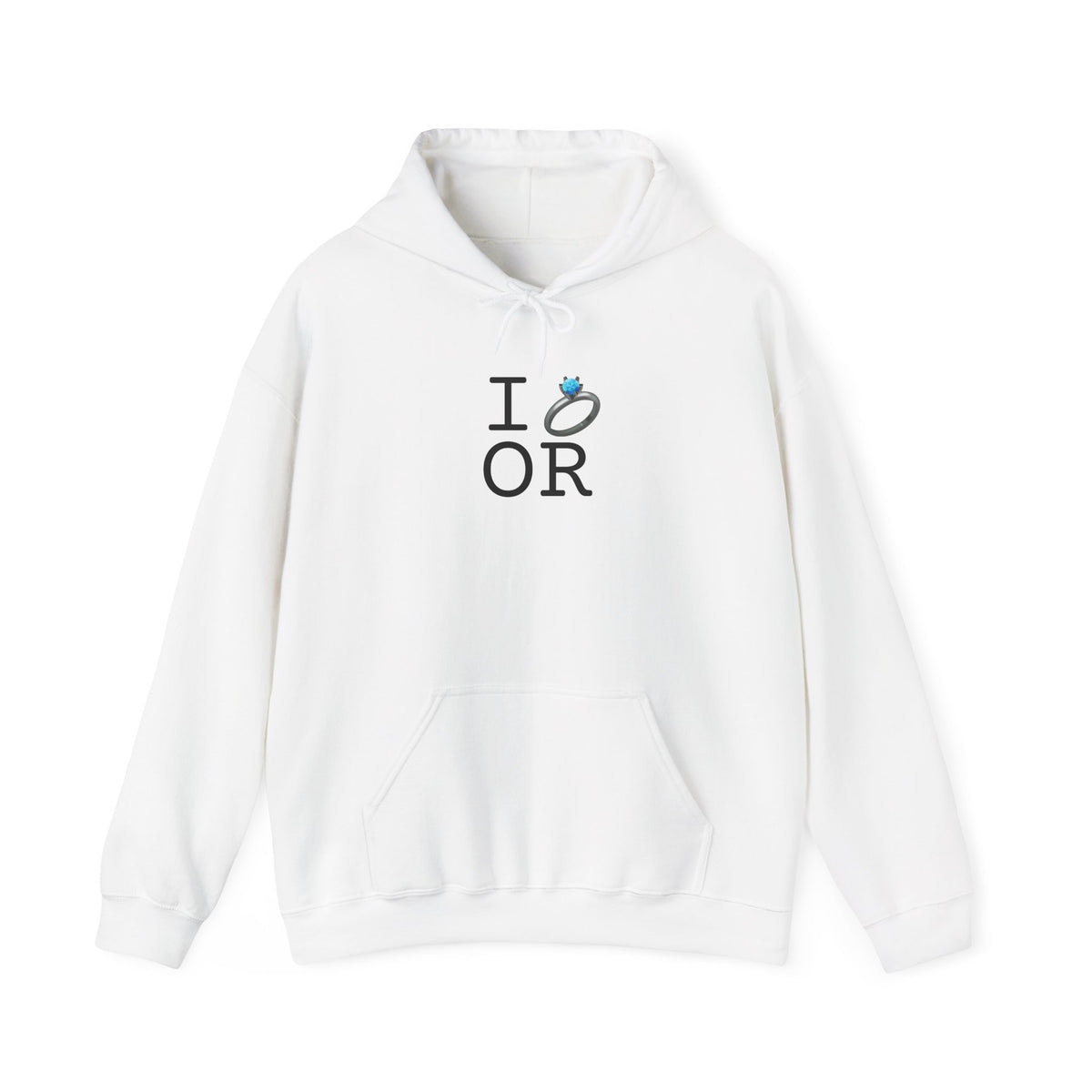 "I'm Married to (Diamond Ring) Oregon" Hoodie