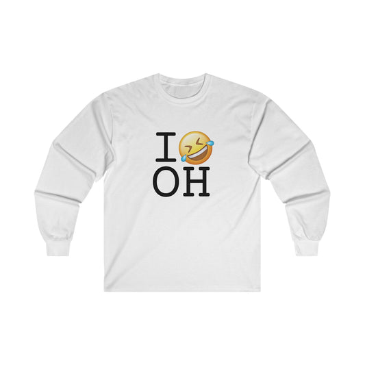 "I Laugh Hard (LMFAO) at Ohio" Long Sleeve Shirt