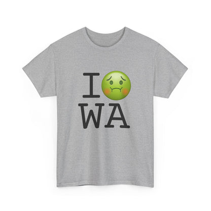 "I'm Nauseous about Washington" Tee